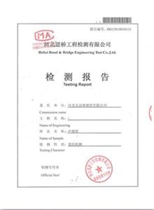 济宁公司检测报告